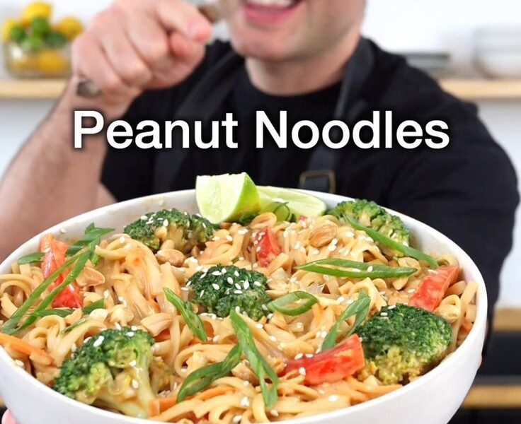 Peanut Noodles in 20 mins