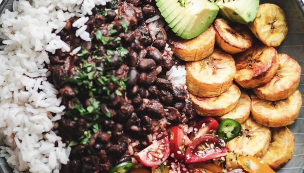 Plantain and Black Bean Bowl Recipe | The Feedfeed