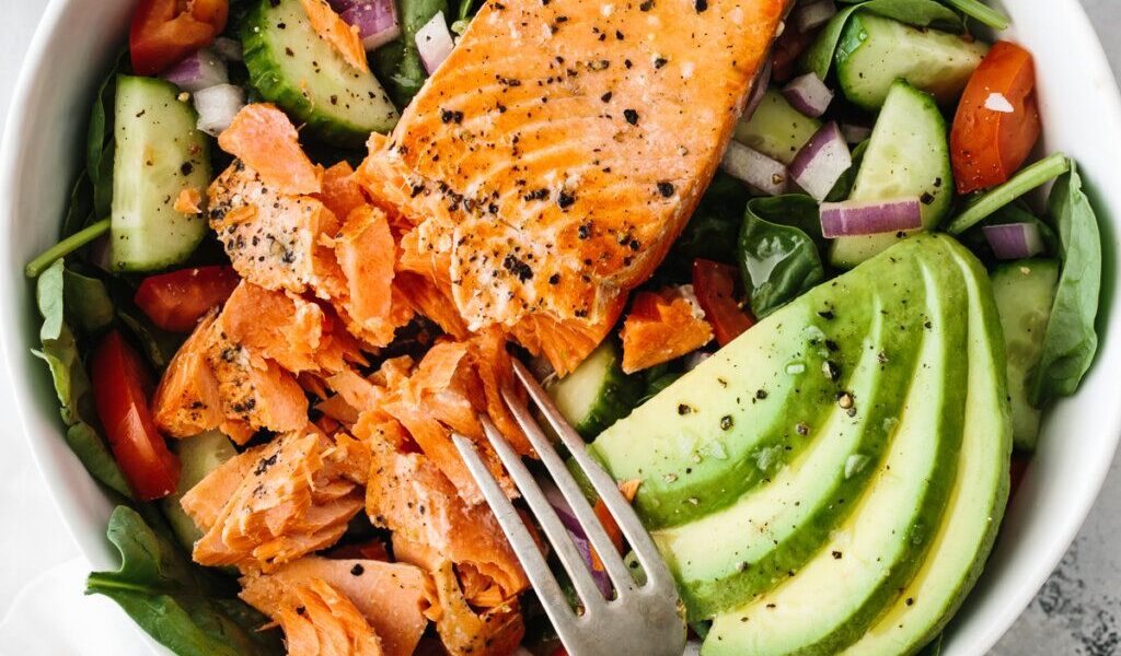 Salmon Avocado Salad