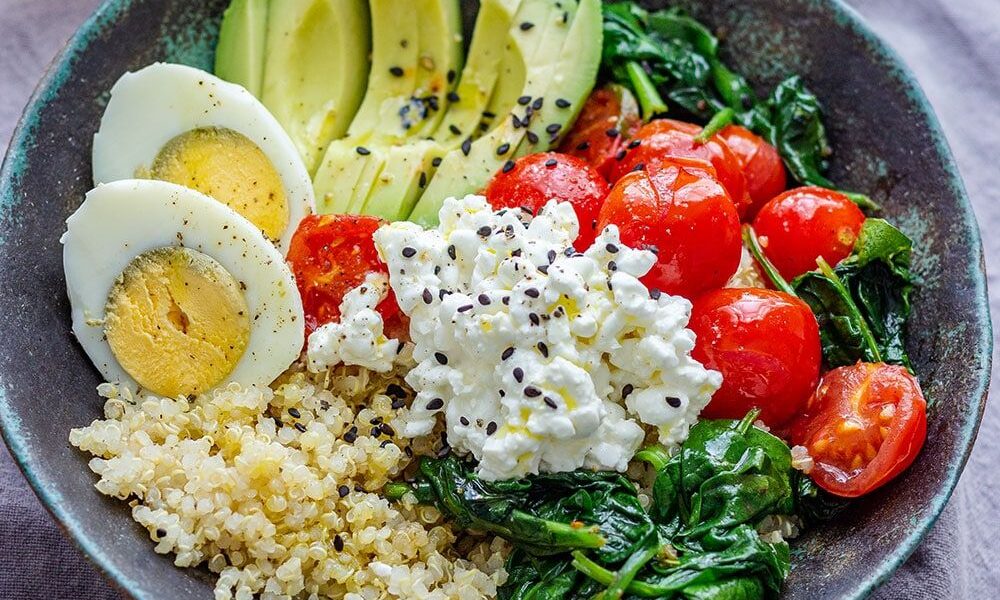 Savory Breakfast Bowl Recipe - Happy Foods Tube