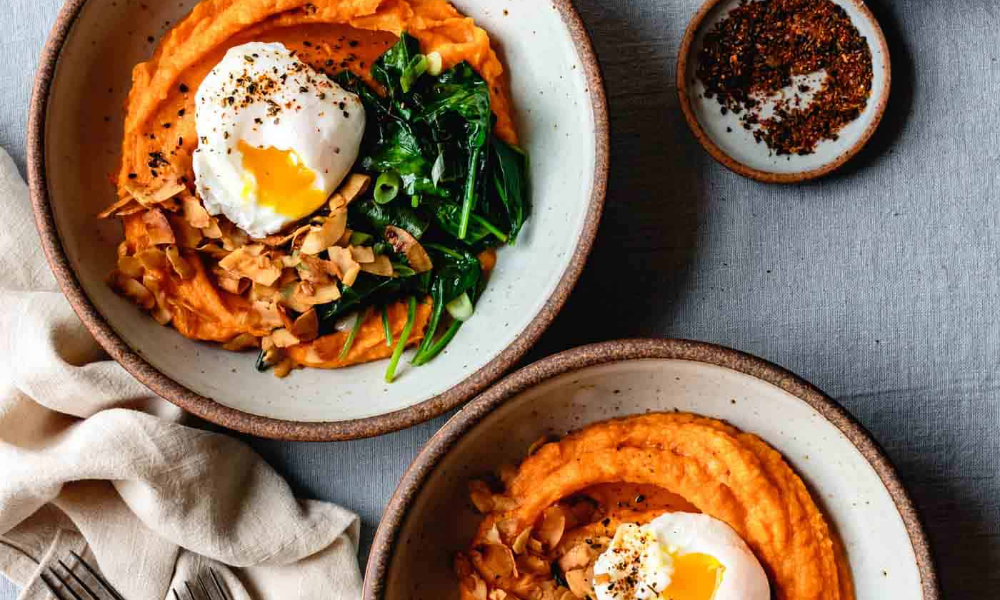 Savory Mashed Sweet Potato Breakfast Bowl • The Bojon Gourmet