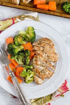 Sheet Pan Chicken and Vegetables