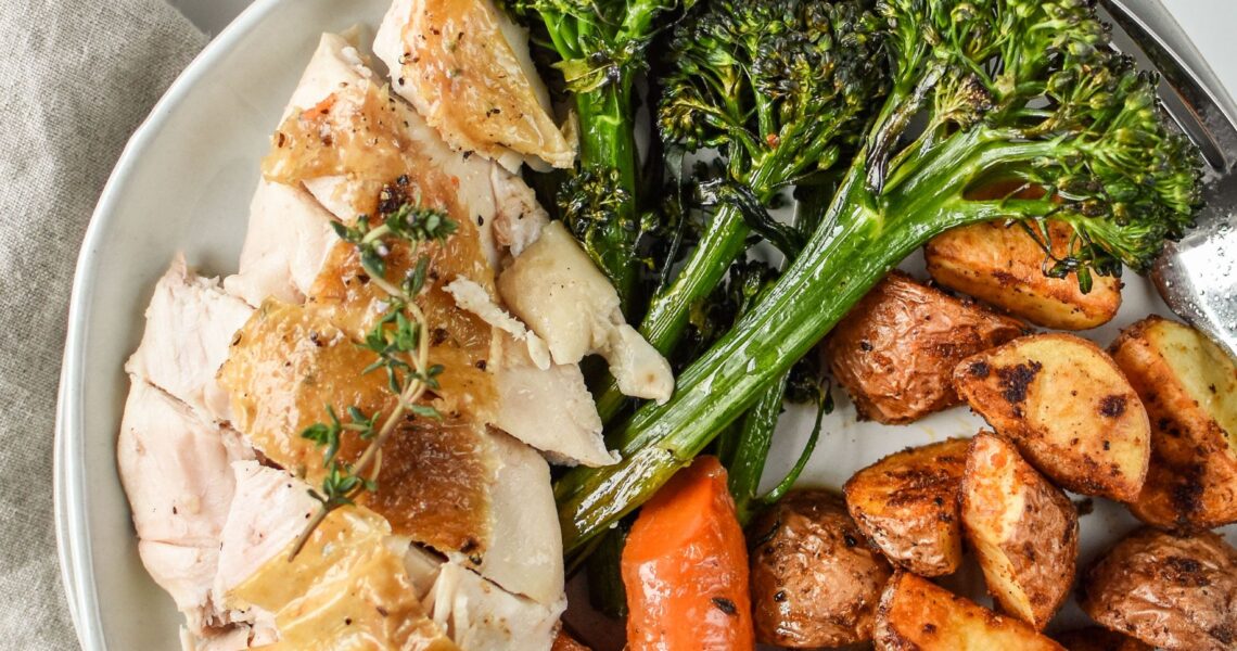Simple Whole Roast Chicken (Whole30 & Paleo)