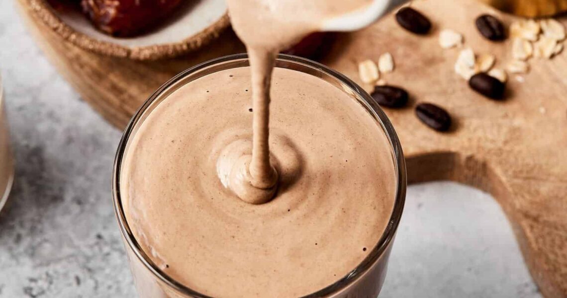 Tahini Date Coffee Smoothie