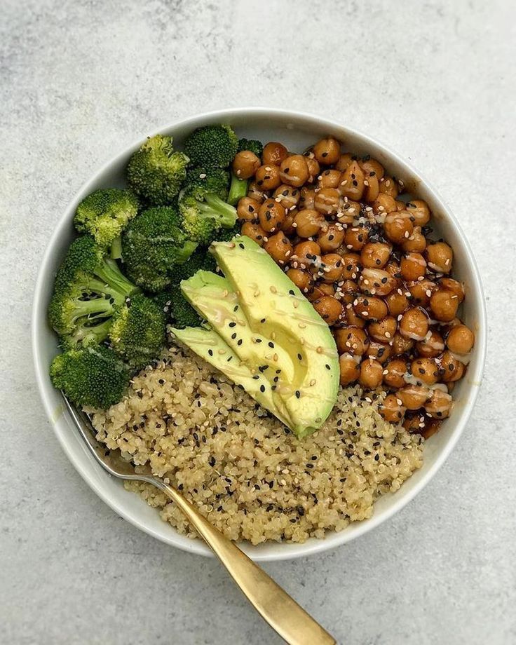 Vegan Sticky Sesame Chickpeas