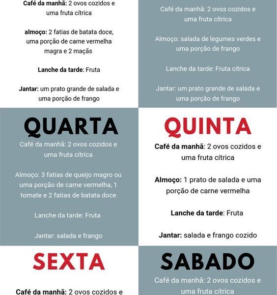 dieta 21 dias