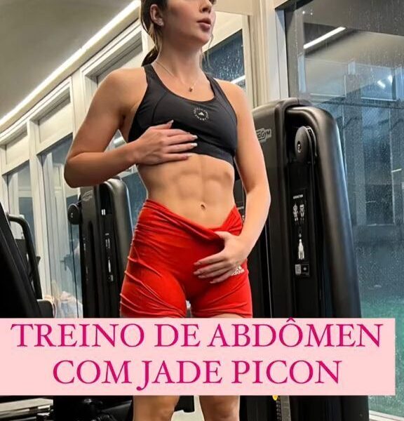 + 1 treino de abdômen com @jadepicon