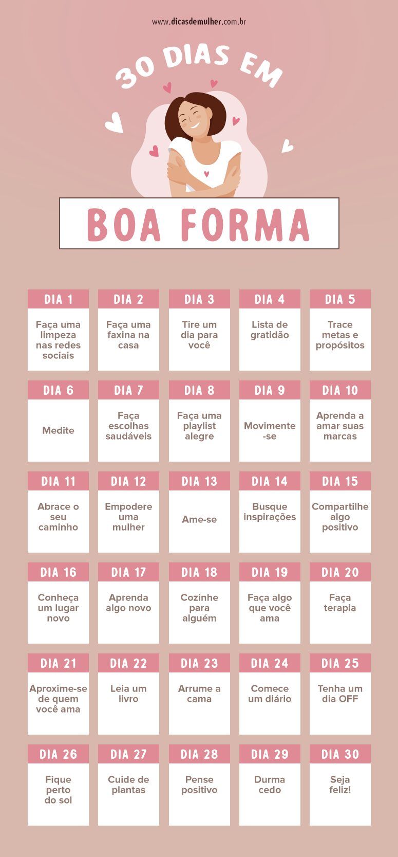 30 dias em boa forma: guia completo para uma vida melhor