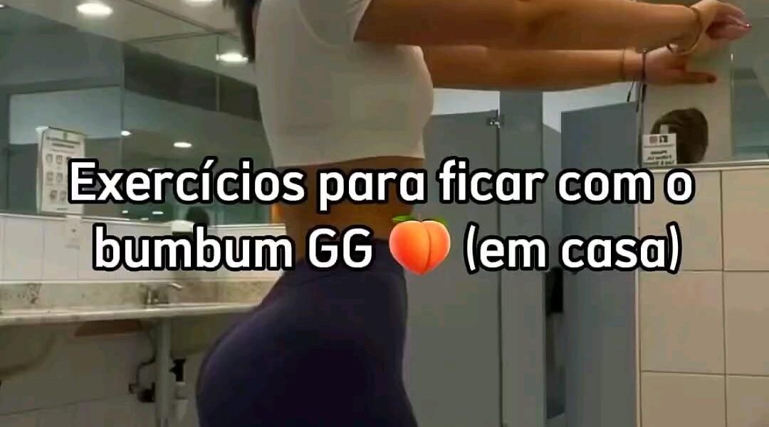 Exercícios para crescer glúteos, bumbum na Nuca