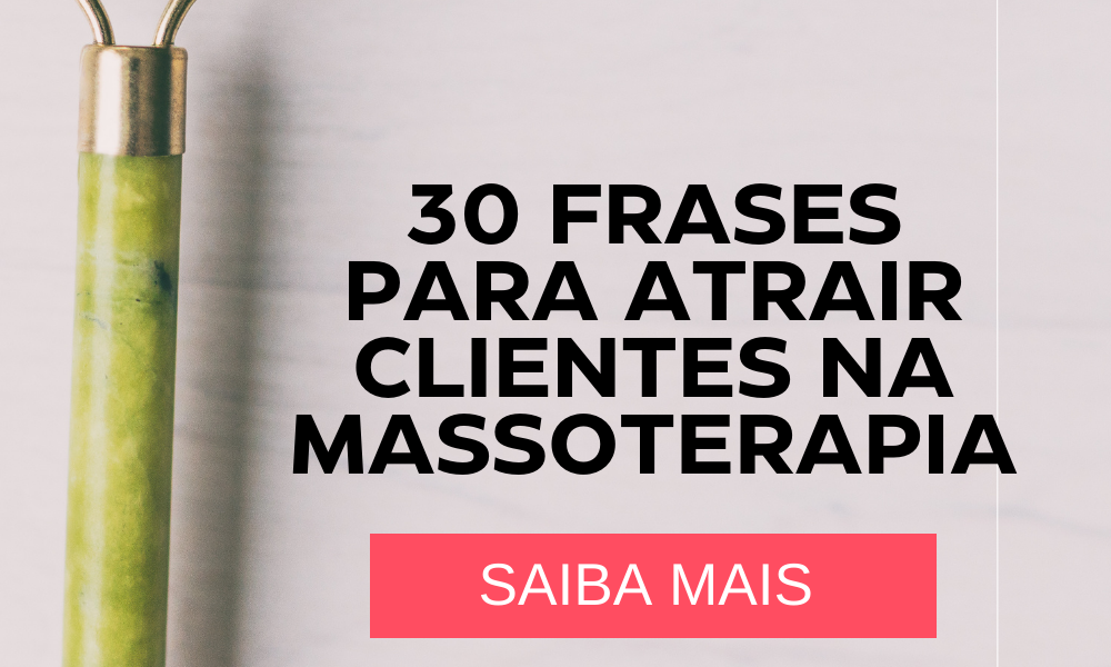 Frases para Massoterapia 💆‍♂️