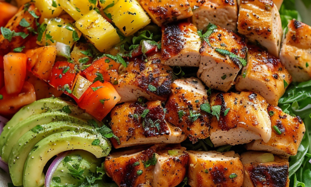 Hawaiian Chicken Salad: Gluten-Free & Whole Health Flexi-Plan