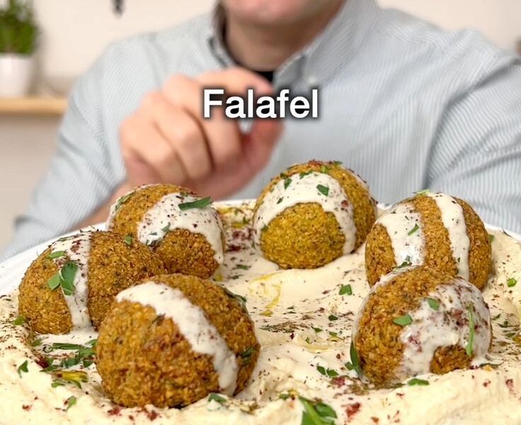 Homemade Falafel (deep fried & air-fried)