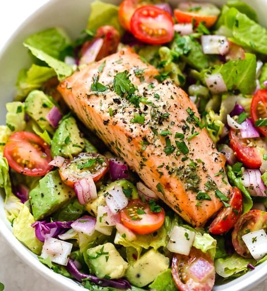 Salmon Avocado Salad