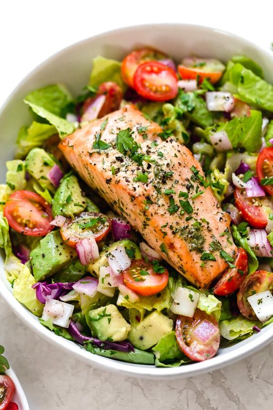 Salmon Avocado Salad