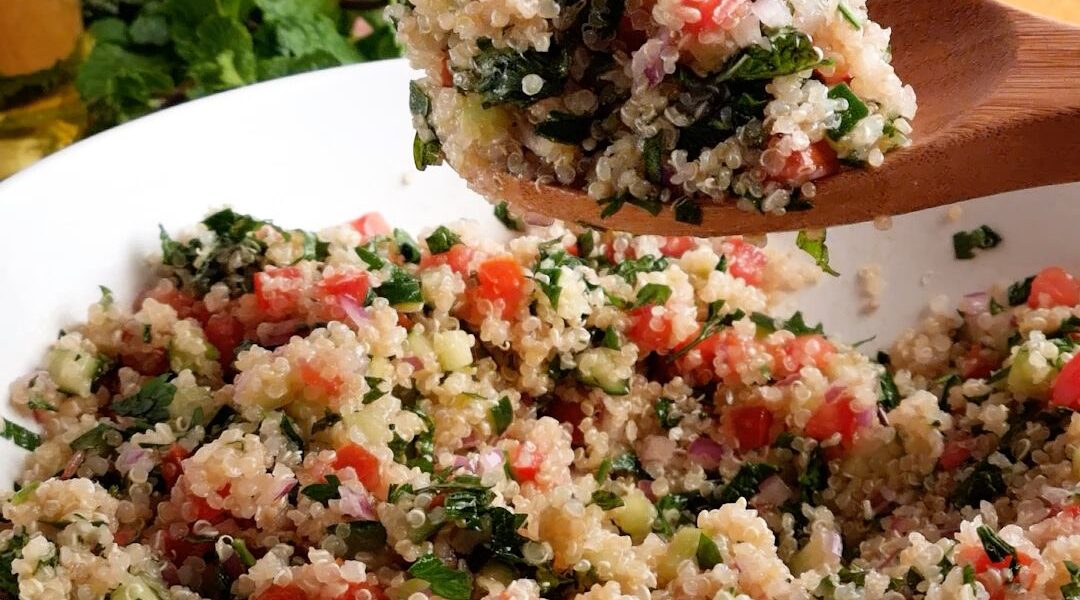 Tabule de quinoa super refrescante