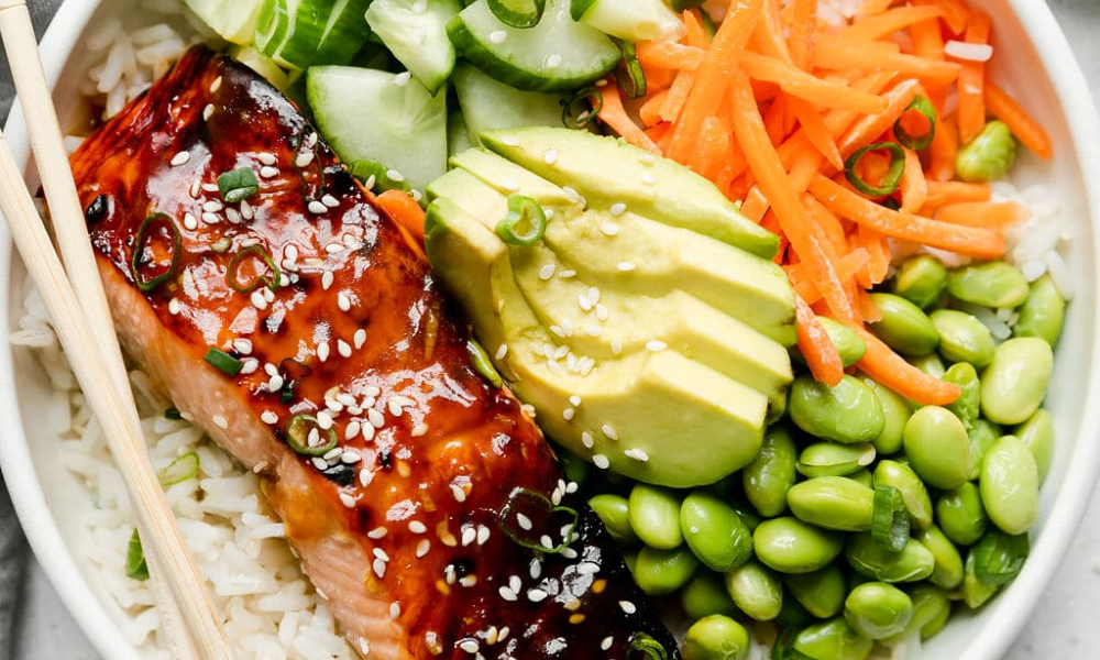 Teriyaki Salmon Bowl (Easy 30 Minute Dinner)