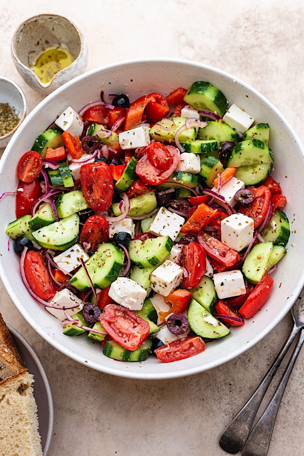 Herby Mixed Bean Salad - Cupful of Kale