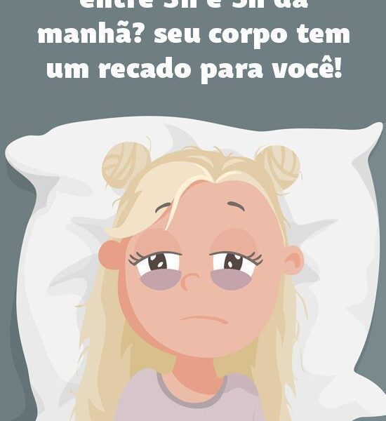 Você costuma acordar entre 3h e 5h da manhã? seu corpo tem um recado para você!