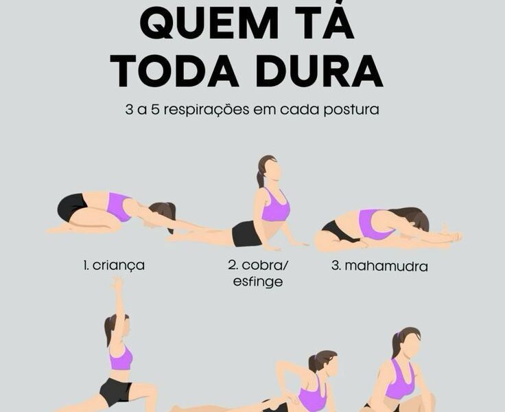 Yoga para destravar😂